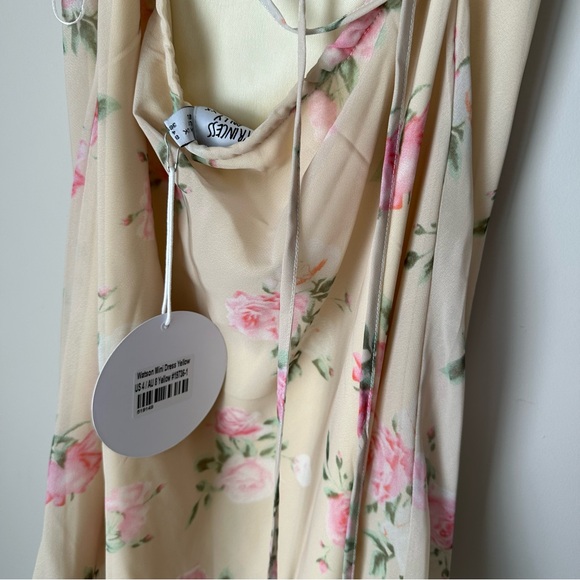 Brand New (NWT) Princess Polly Watson Mini Dress Yellow - Picture 6 of 9